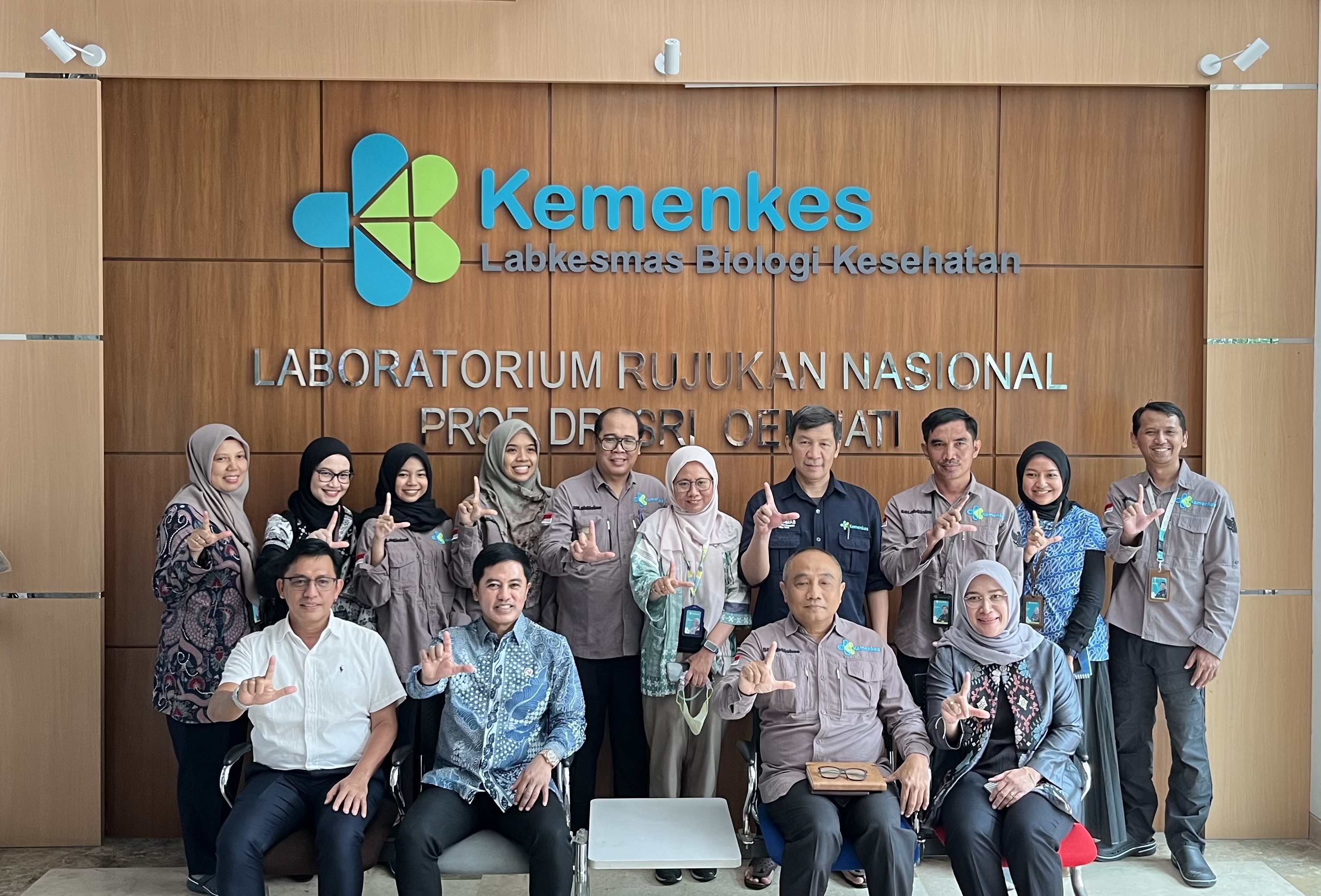 Kunjungan Wamen Kesehatan RI Prof. Dante Saksono Harbuwono